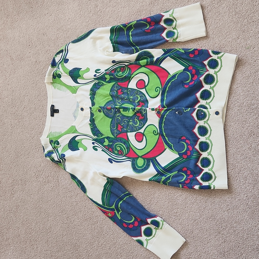 Vibrant Talbots Cardigan